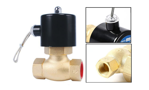 2-way steam water normally closed solenoid valve