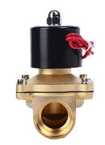 Normally closed solenoid valve