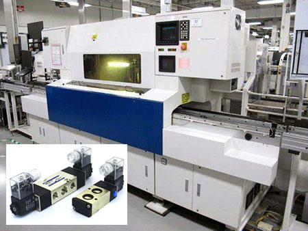 Solenoid valve and SIM machine Solenoid valve and SIM machine